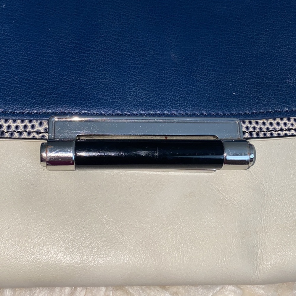 Dvf Two Tone Purse With Python Trim - image 2